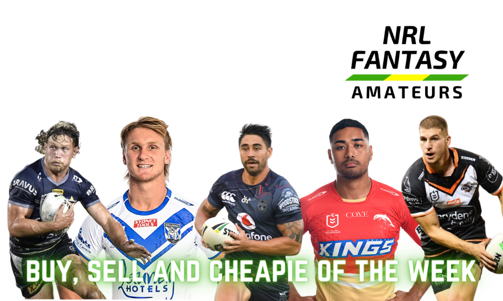 Round 4 Buy Sell And Cheapie Of The Week Amateurs Fantasy Sports
